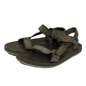 Teva Original Universal Faux Snakeskin Print Sandals
